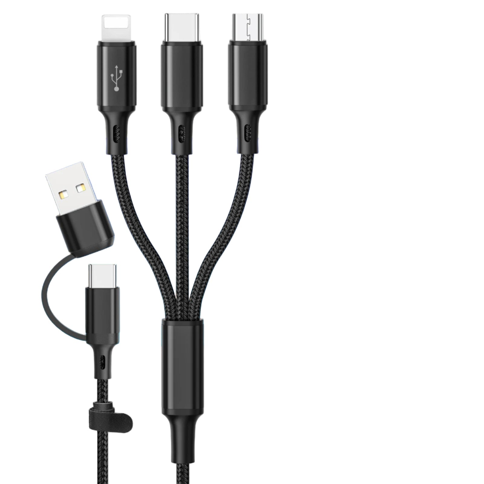 CABLE DE CHARGE RAPIDE 3 EN 1