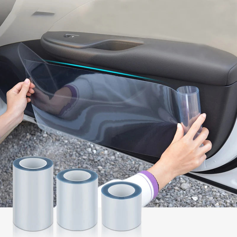 FILM DE PROTECTION TRANSPARENT ANTI-RAYURES