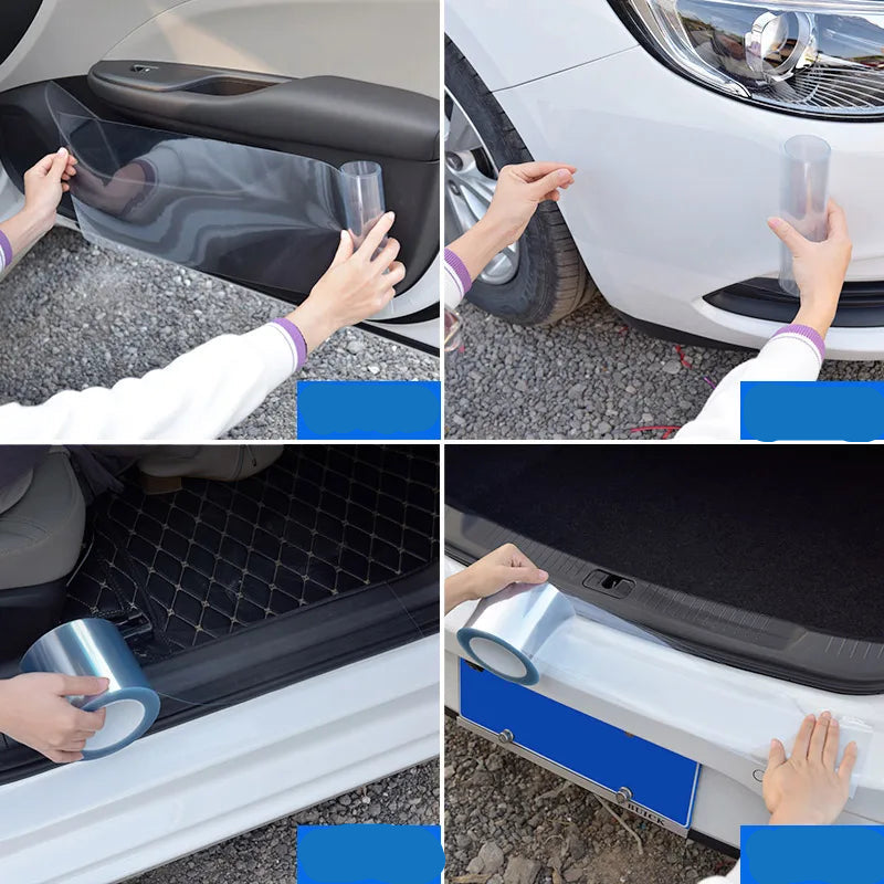 FILM DE PROTECTION TRANSPARENT ANTI-RAYURES